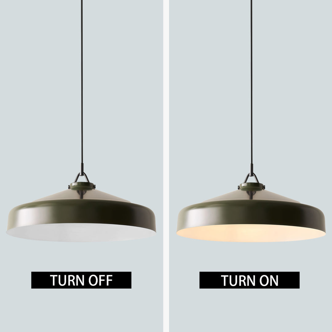 VersaGlow Premium Metal Pendant Light -28*- Elegant Multi-Functional Design with Premium Material for Dining Room