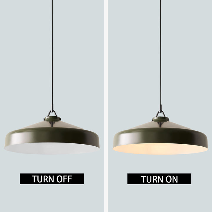 VersaGlow Premium Metal Pendant Light -28*- Elegant Multi-Functional Design with Premium Material for Dining Room