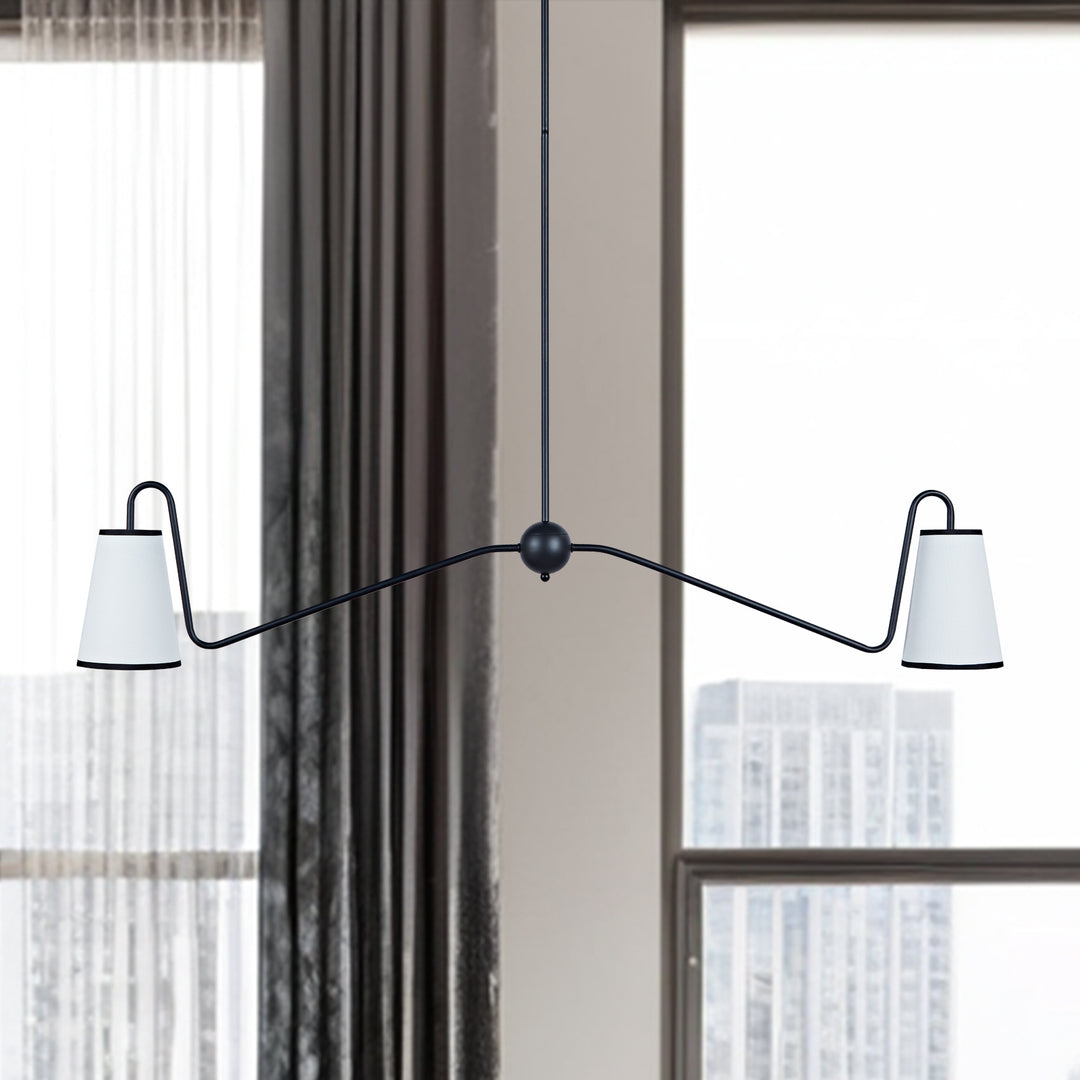 Jonas Linear Chandelier- Design with minimal elegant - Perfect Light Fixtures for Dining Room and Living Room