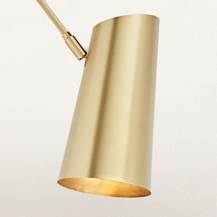 Elegant Articulating Mid-Century Modern Metal Sconce - Stylish and Functional Wall Lights for Living Room