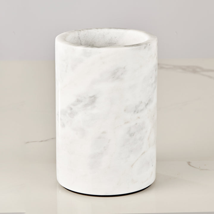 legant White Marble Wine Cooler for Kitchen - Multi-functional Design for Dining Room and Perfect Marble Wine Chiller