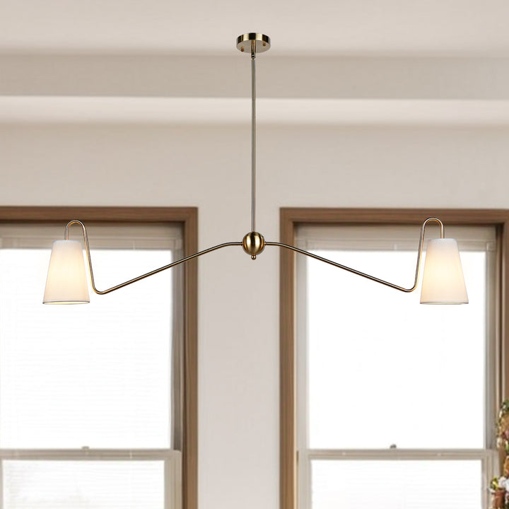 Jonas Linear Chandelier- Design with minimal elegant - Perfect Light Fixtures for Dining Room and Living Room