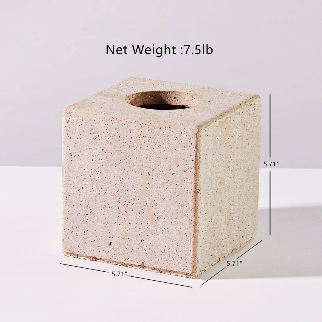 Nature's Touch Travertine Bath Accessories with Organic Edge and Unique Variations for Rustic Bathroom Decor