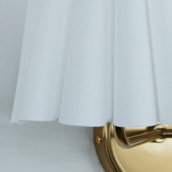 Modern Brass Double Sconce for Transitional Decor - Hardwired Lighting for Bedrooms, Living Rooms, and Hallways