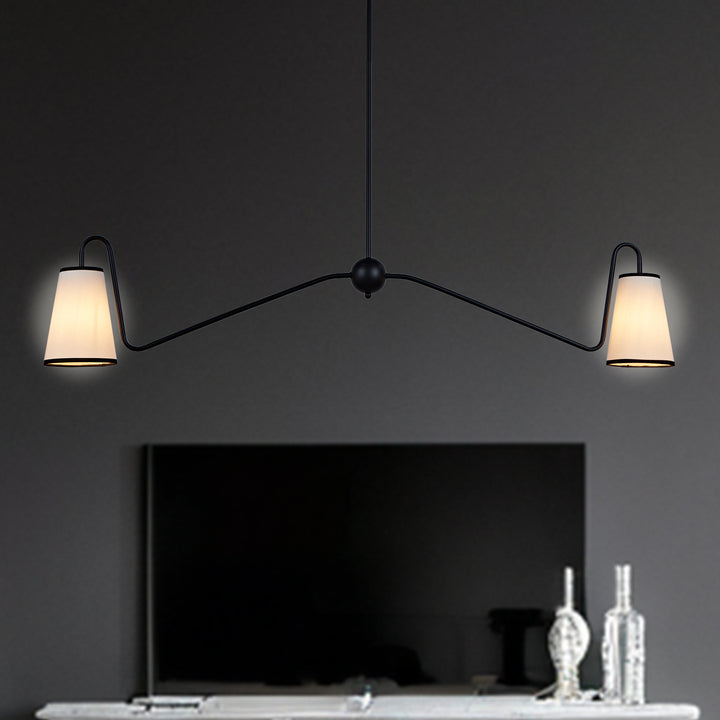 Jonas Linear Chandelier- Design with minimal elegant - Perfect Light Fixtures for Dining Room and Living Room