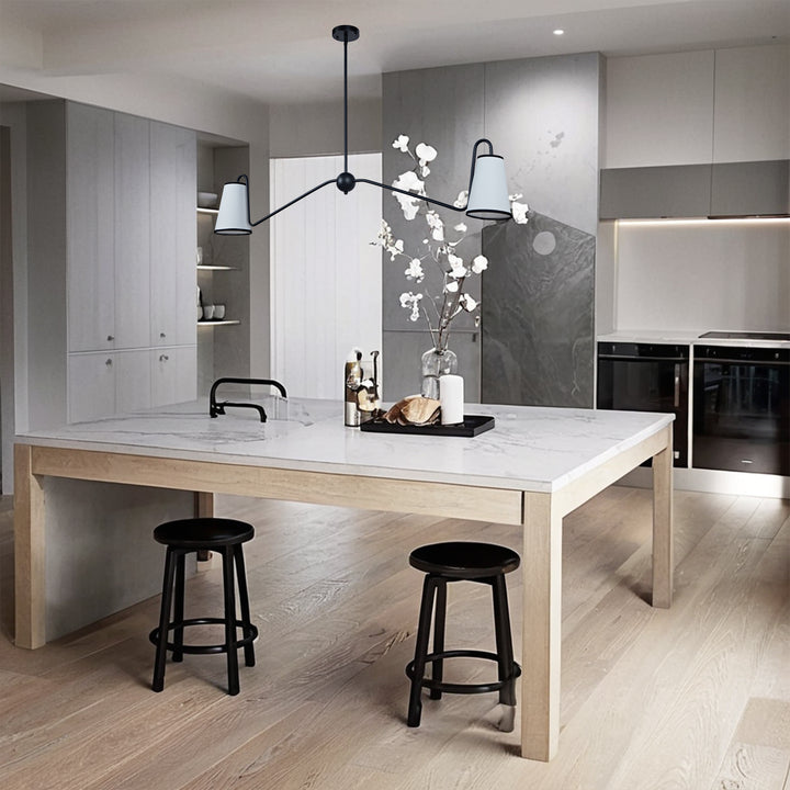 Jonas Linear Chandelier- Design with minimal elegant - Perfect Light Fixtures for Dining Room and Living Room