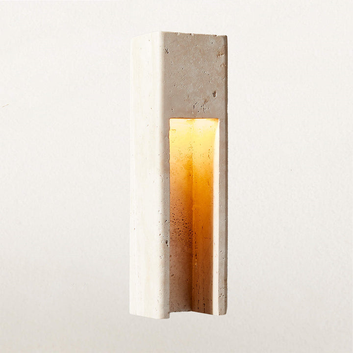 Travertine Polished Stainless Steel Canopy Indoor/Outdoor Sconce - Elegant Industrial Wall Lighting