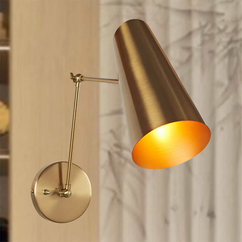 Elegant Articulating Mid-Century Modern Metal Sconce - Stylish and Functional Wall Lights for Living Room