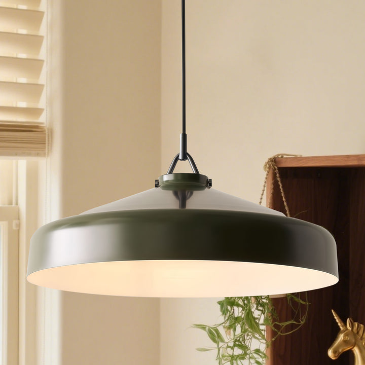 VersaGlow Premium Metal Pendant Light -28*- Elegant Multi-Functional Design with Premium Material for Dining Room
