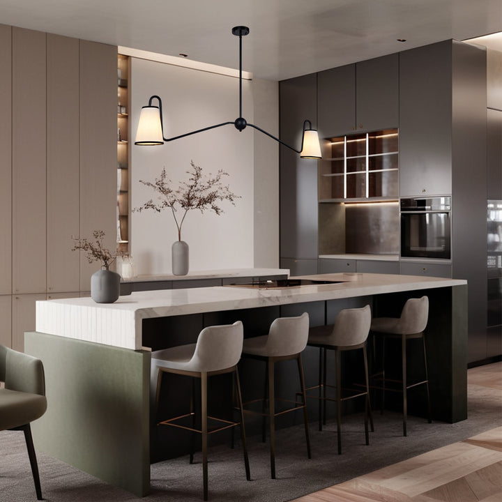 Jonas Linear Chandelier- Design with minimal elegant - Perfect Light Fixtures for Dining Room and Living Room