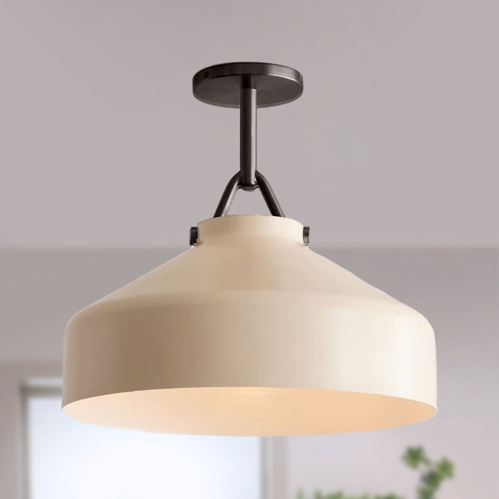 Flexillum Living Room Flush Mount 16" - Sleek Design with Angular Details, Versatile Placement, and Dimmer Switch Compatible - Perfect for Living Room, Ceiling Lamps for Living Room, and Lounge Lights Ceiling