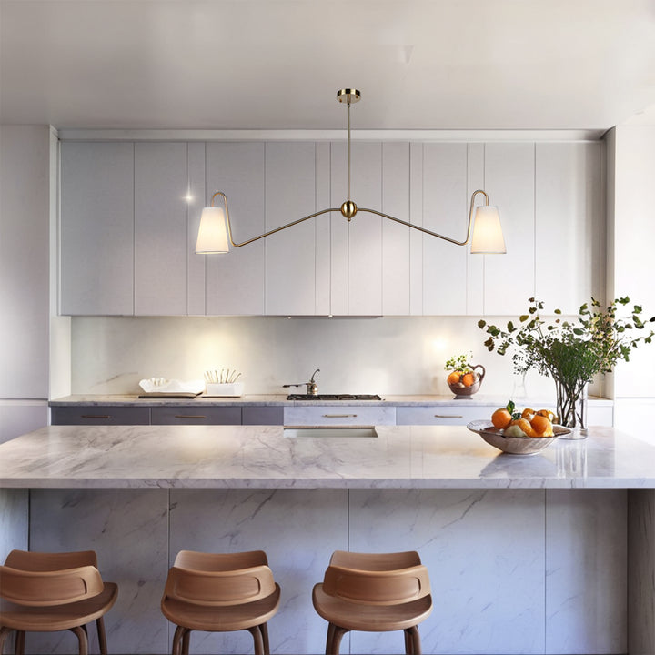 Jonas Linear Chandelier- Design with minimal elegant - Perfect Light Fixtures for Dining Room and Living Room