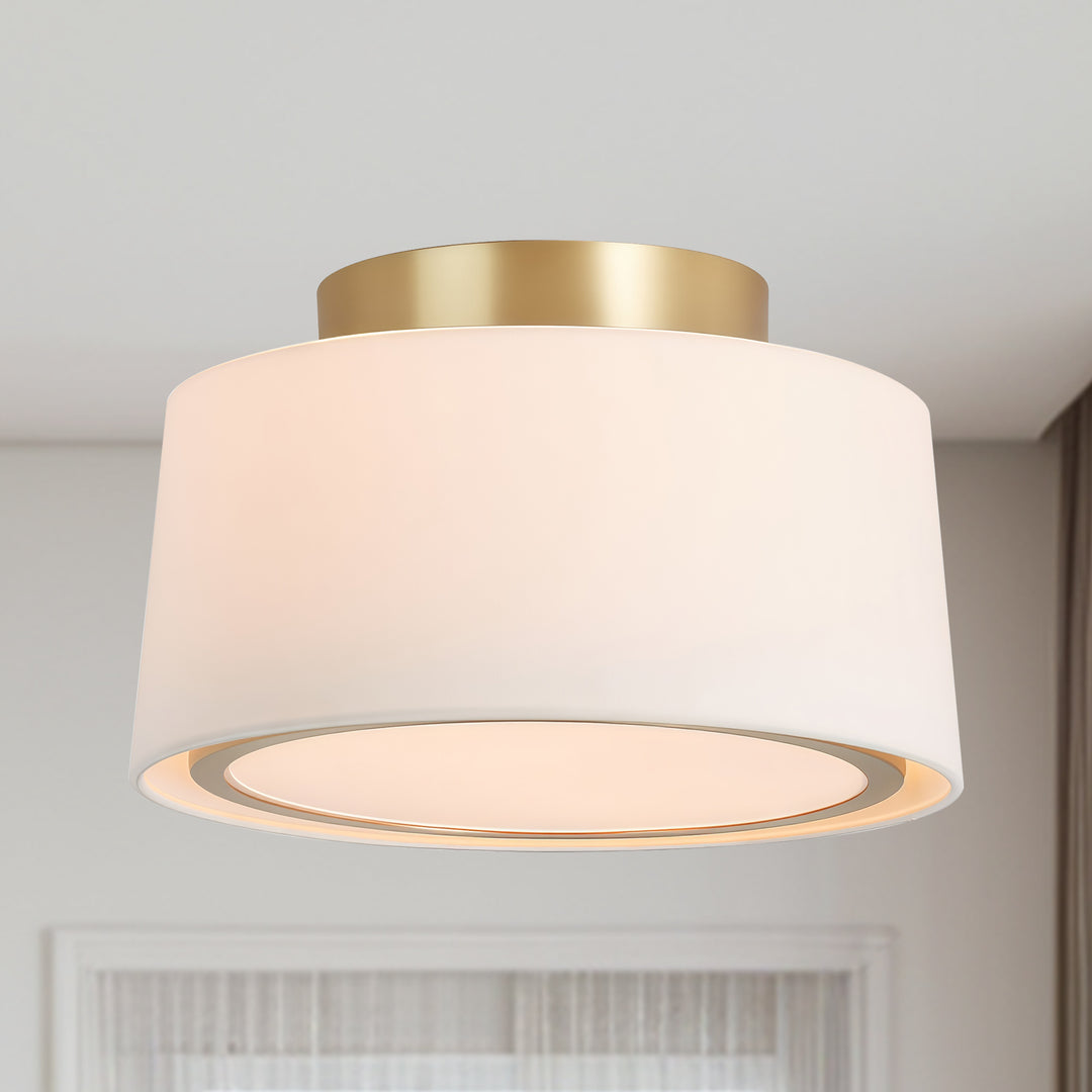 Glow Cone Ceiling Lamp - Pacific Northwest-Inspired Cone-Style Shade for Bedroom and Living Room Lighting