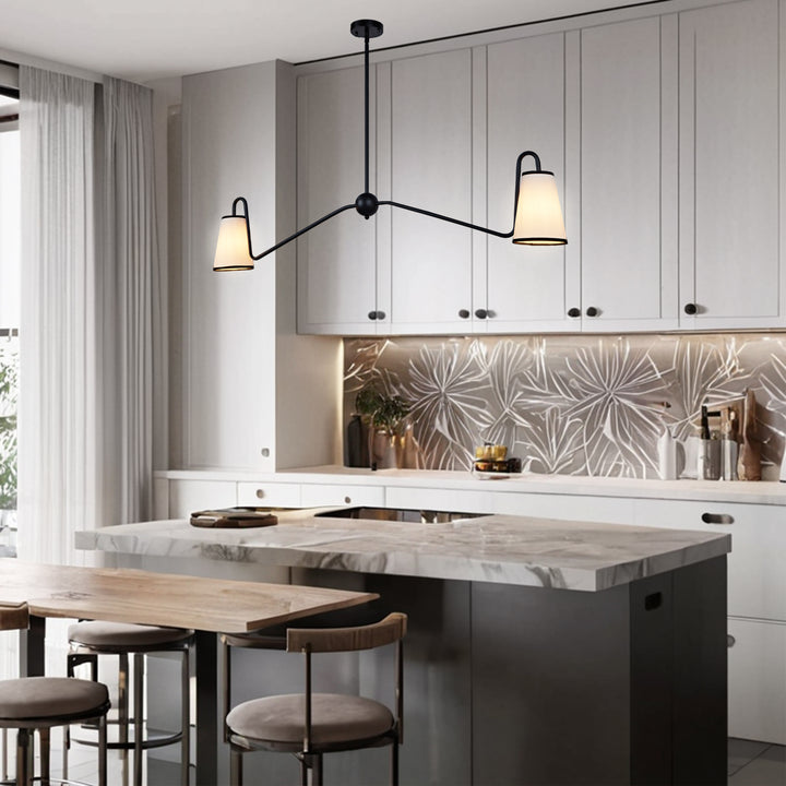 Jonas Linear Chandelier- Design with minimal elegant - Perfect Light Fixtures for Dining Room and Living Room