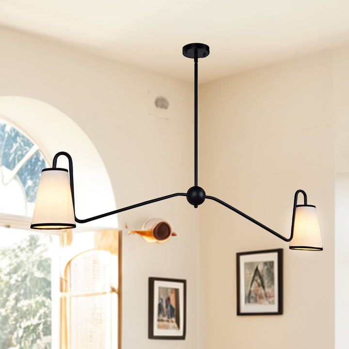 Jonas Linear Chandelier- Design with minimal elegant - Perfect Light Fixtures for Dining Room and Living Room