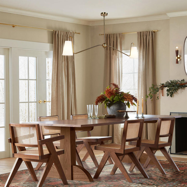 Jonas Linear Chandelier- Design with minimal elegant - Perfect Light Fixtures for Dining Room and Living Room