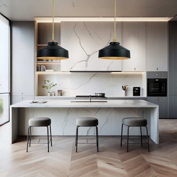 VersaGlow Premium Metal Pendant Light -16*- Elegant Multi-Functional Design with Premium Material for Dining Room