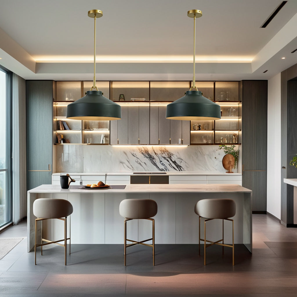 VersaGlow Premium Metal Pendant Light -16*- Elegant Multi-Functional Design with Premium Material for Dining Room