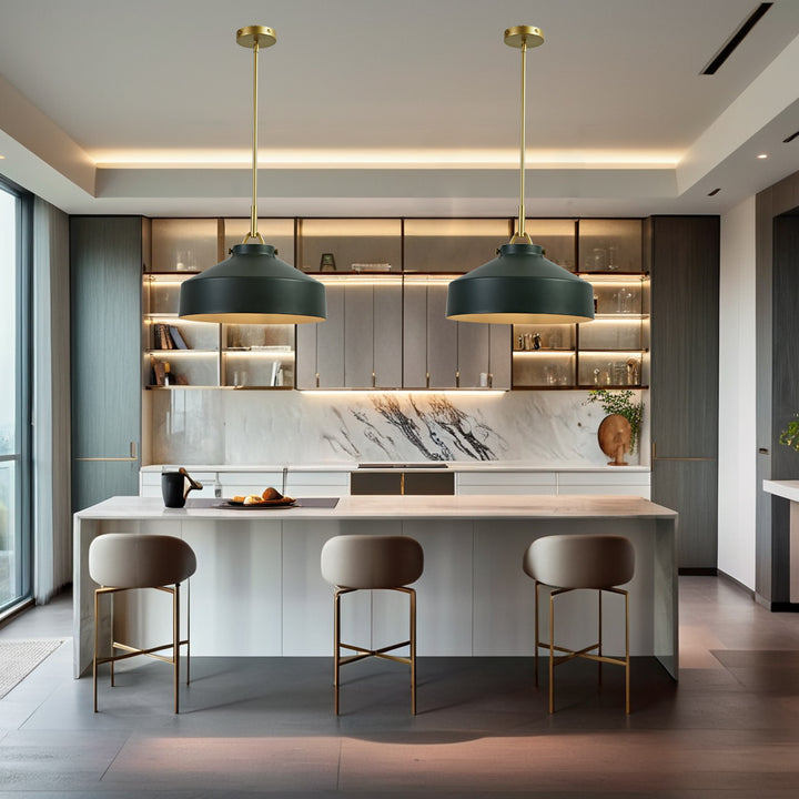 VersaGlow Premium Metal Pendant Light -16*- Elegant Multi-Functional Design with Premium Material for Dining Room