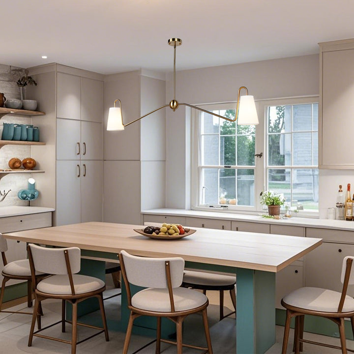 Jonas Linear Chandelier- Design with minimal elegant - Perfect Light Fixtures for Dining Room and Living Room