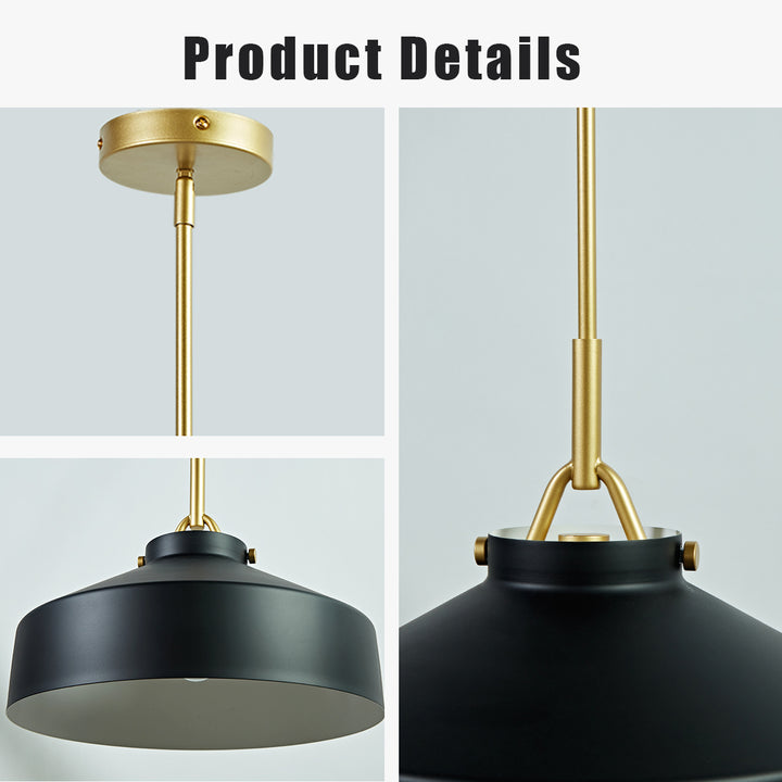 VersaGlow Premium Metal Pendant Light -16*- Elegant Multi-Functional Design with Premium Material for Dining Room