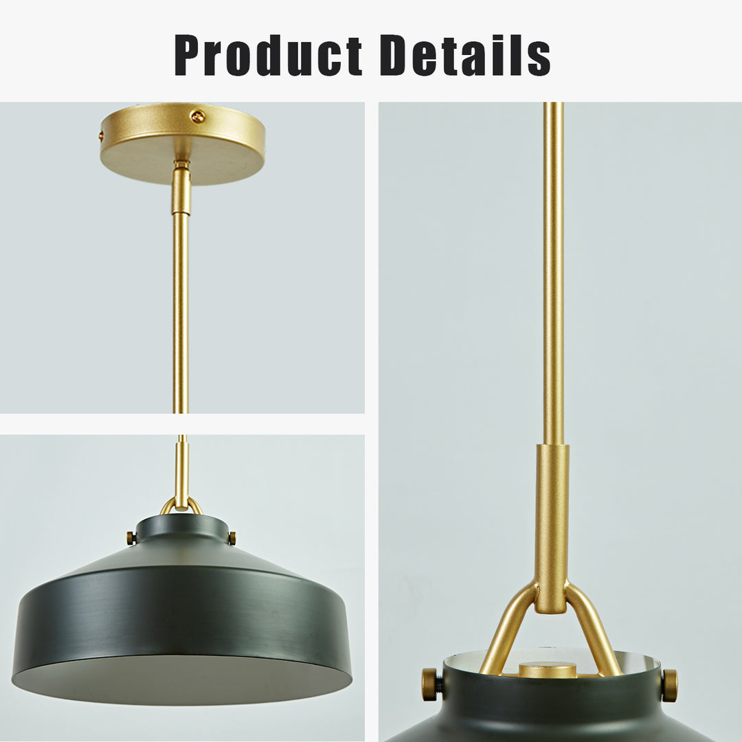 VersaGlow Premium Metal Pendant Light -16*- Elegant Multi-Functional Design with Premium Material for Dining Room