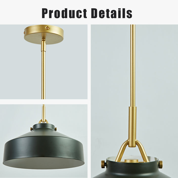 VersaGlow Premium Metal Pendant Light -16*- Elegant Multi-Functional Design with Premium Material for Dining Room