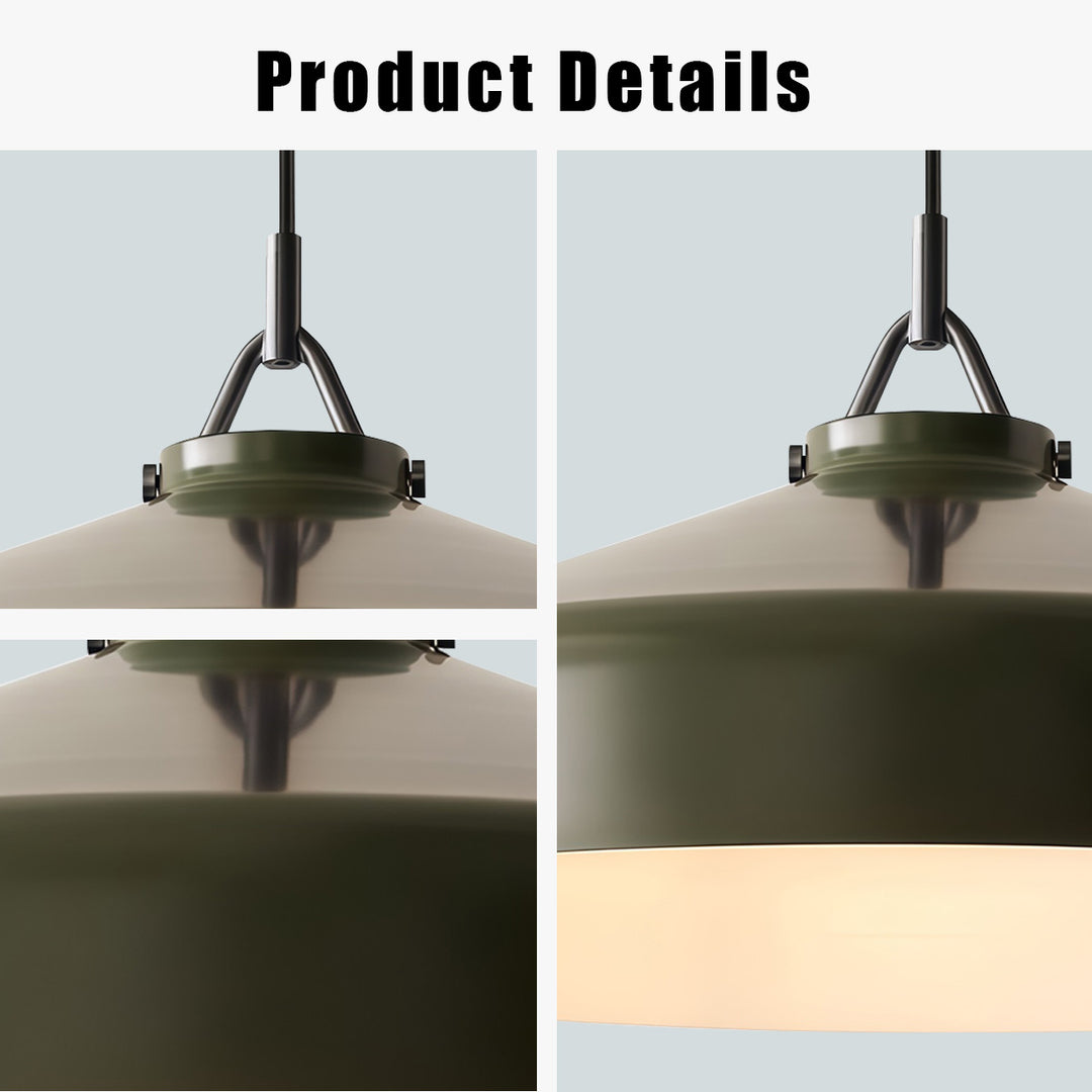 VersaGlow Premium Metal Pendant Light -28*- Elegant Multi-Functional Design with Premium Material for Dining Room