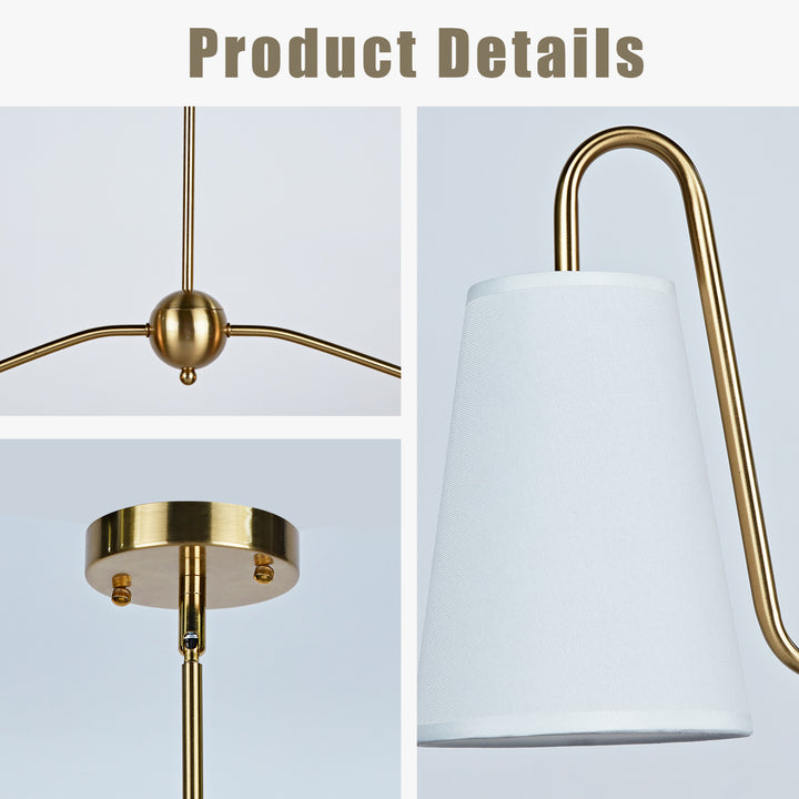 Jonas Linear Chandelier- Design with minimal elegant - Perfect Light Fixtures for Dining Room and Living Room