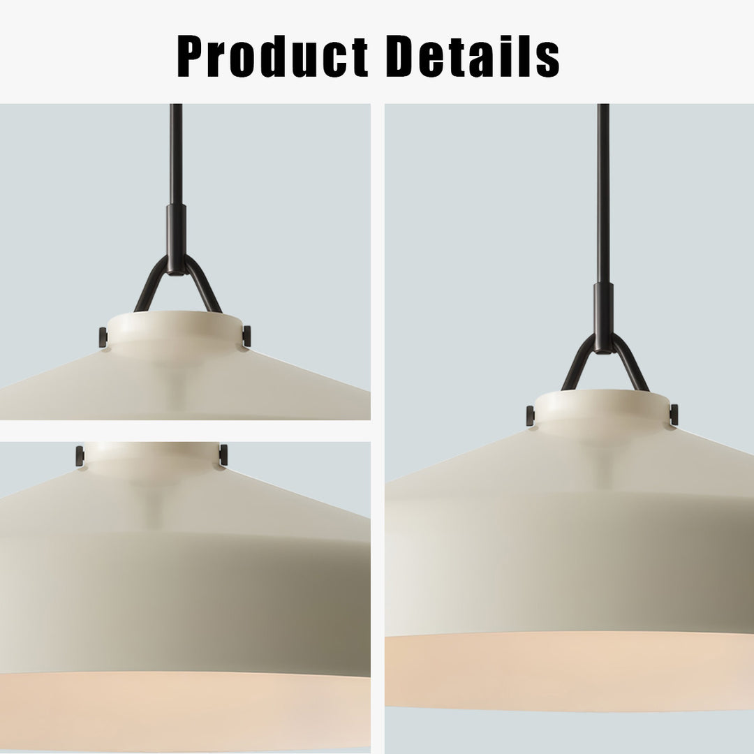 VersaGlow Premium Metal Pendant Light -28*- Elegant Multi-Functional Design with Premium Material for Dining Room