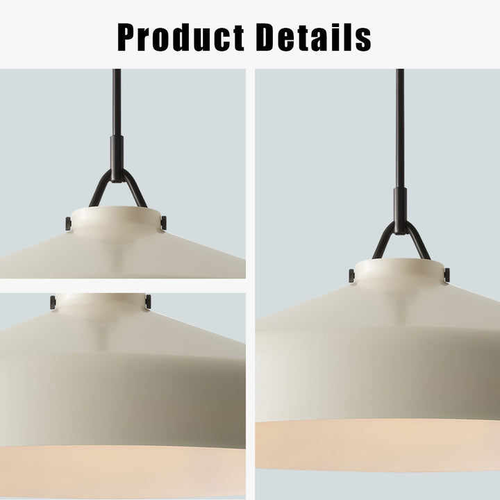 VersaGlow Premium Metal Pendant Light -28*- Elegant Multi-Functional Design with Premium Material for Dining Room