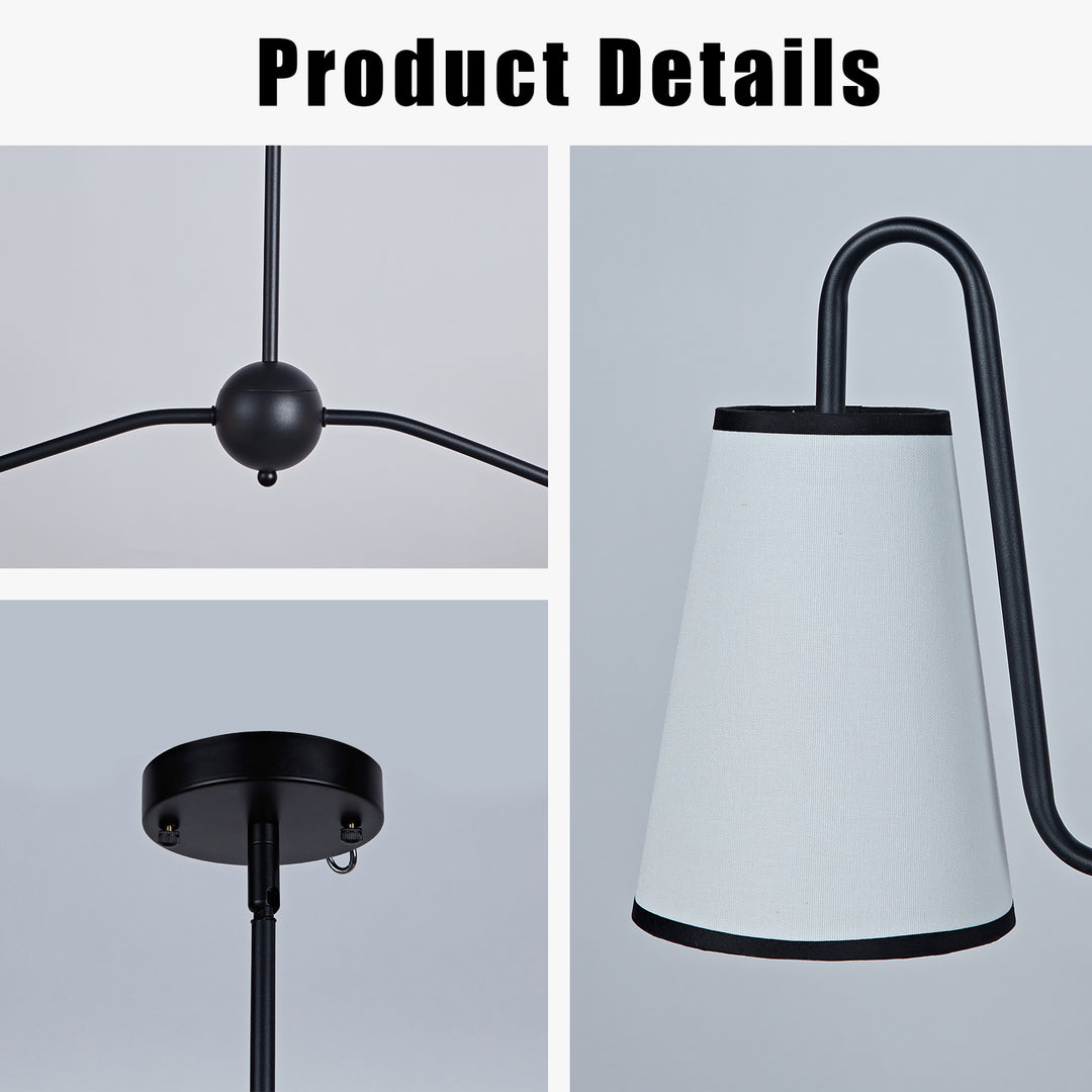 Jonas Linear Chandelier- Design with minimal elegant - Perfect Light Fixtures for Dining Room and Living Room