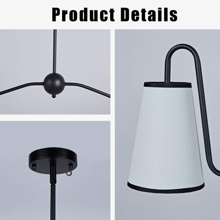 Jonas Linear Chandelier- Design with minimal elegant - Perfect Light Fixtures for Dining Room and Living Room