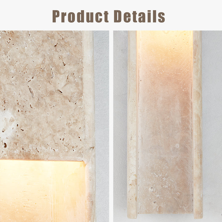 Travertine Polished Stainless Steel Canopy Indoor/Outdoor Sconce - Elegant Industrial Wall Lighting