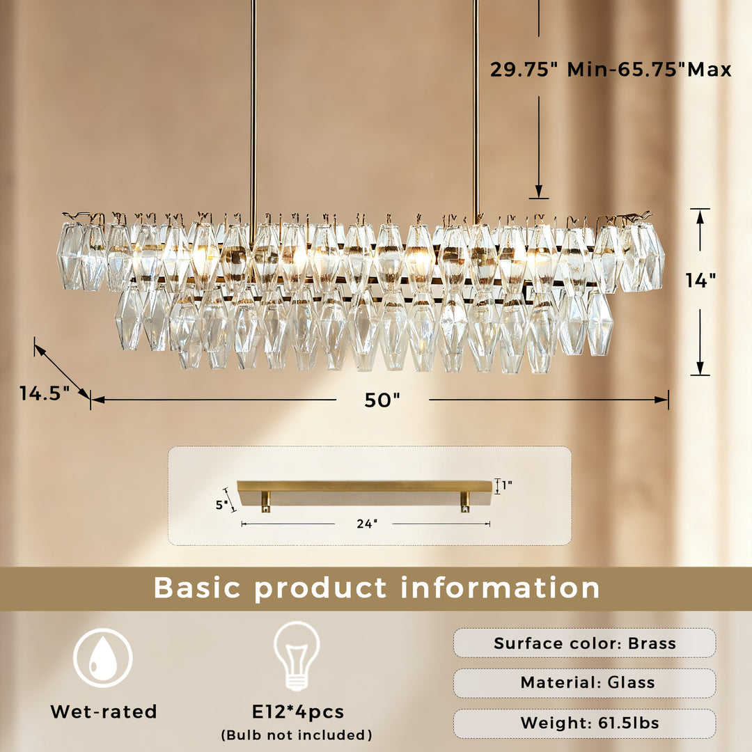 Timeless Elegance Fluted Crystal Chandelier with Luxe Metallic Finish,Fluted crystal effect ,dining room light fitting