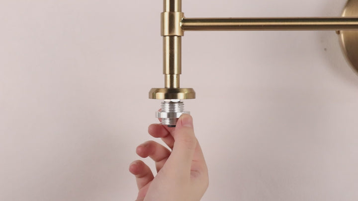 Opulent Glow Hand-Carved Alabaster Bathroom Sconce with Opal Shades - Elegant Light Fixture