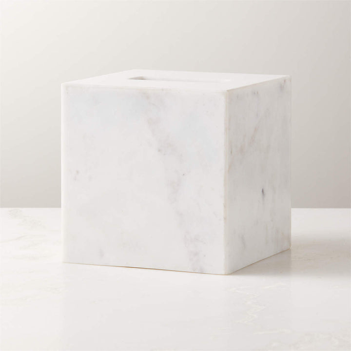 NeatEssence Marble Bath Accessories with Unique Design and Honed Smooth Finish for Elegant Bathroom Decor